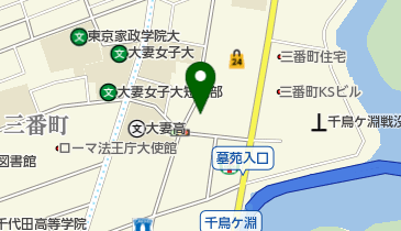 セコム株式会社東京本部 九段支社の地図画像