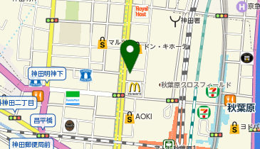 トレーダー 本店の地図画像