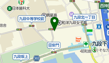 万六酒店の地図画像