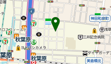 有限会社梶間商会の地図画像