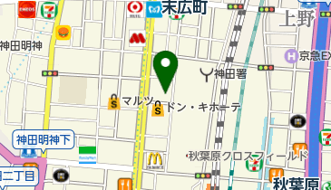 ドリームチケット秋葉原店の地図画像