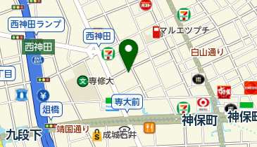 柿家鮨神田店の地図画像