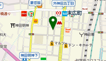 有限会社丸一商店の地図画像