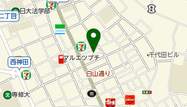 東京石油株式会社の地図画像