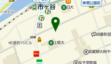 日本葬祭アカデミー教務研究室の地図画像