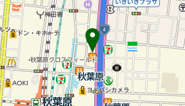 株式会社上野不動産秋葉原営業所の地図画像