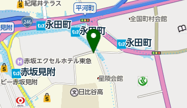 東京都市開発株式会社の地図画像