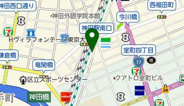 神田デリカの地図画像