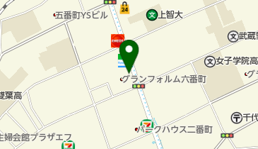 いずみ薬局六番町の地図画像