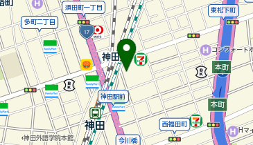 関口理髪店の地図画像