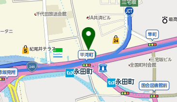 株式会社ユーラシア旅行社の地図画像