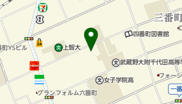 科学技術振興機構(独立行政法人)東京本部の地図画像