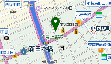 株式会社伝馬屋の地図画像