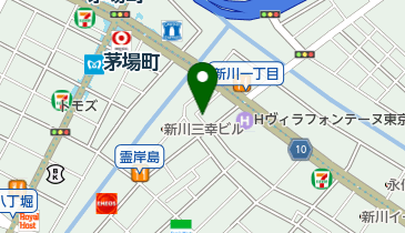 三幸化工株式会社東京営業所の地図画像