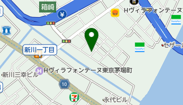 東部液化石油株式会社の地図画像