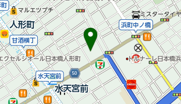 東京洋紙株式会社の地図画像