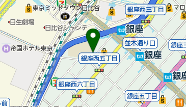 柳画廊の地図画像