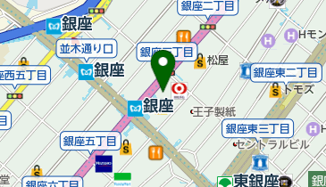 株式会社日本弦楽器銀座店の地図画像