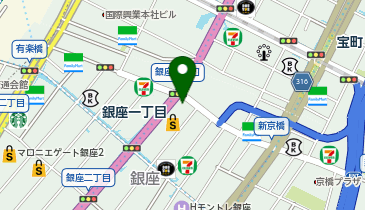 第21中央ビルの地図画像