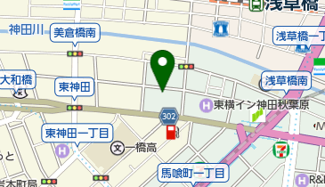 穂高株式会社の地図画像