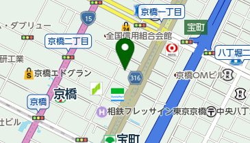 日本磨棒鋼工業組合」(中央区--〒104-0031)の地図/アクセス/地点