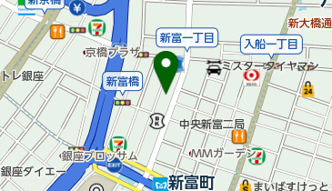 東京税理士会 京橋支部の地図画像