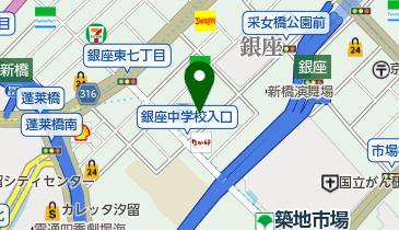 株式会社朝日広告社代表の地図画像