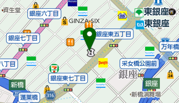 第一勧業信用組合東銀座支店の地図画像
