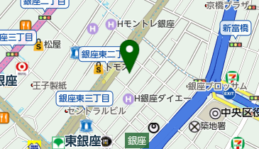 大東京信用組合 銀座支店の地図画像