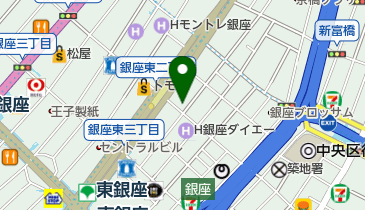銀座マルキの地図画像