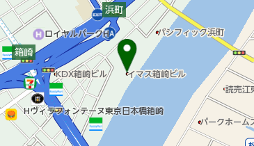 ファンダース日本橋店の地図画像