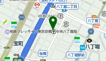 ウシオライティング株式会社の地図画像
