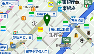 電源開発株式会社 本店の地図画像