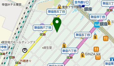 レキシア銀座の地図画像