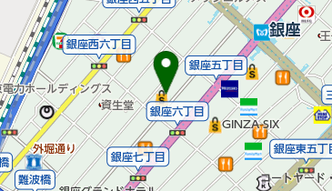 kakimoto-armsGINZAの地図画像