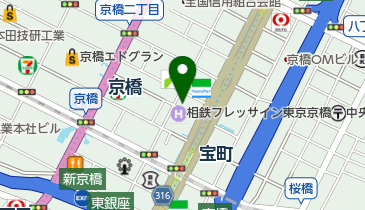 富士物産株式会社東京営業所の地図画像