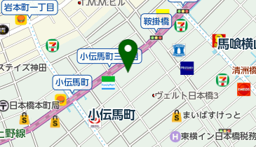 テトラ薬局小伝馬町店の地図画像