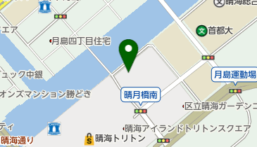 日野薬局晴海店の地図画像