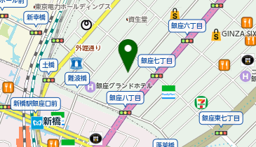 金春湯の地図画像