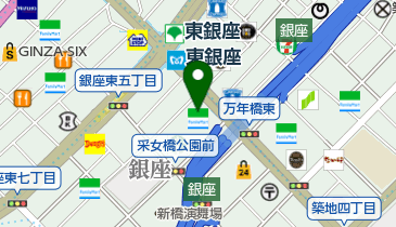 株式会社南海国際旅行 東京支店の地図画像