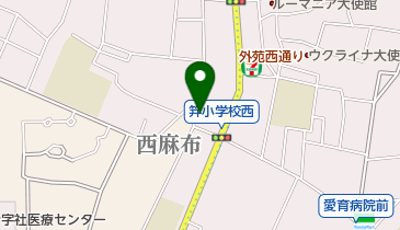 須貝印店の地図画像