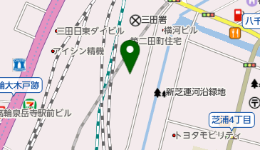 ソニーショップ三田の地図画像