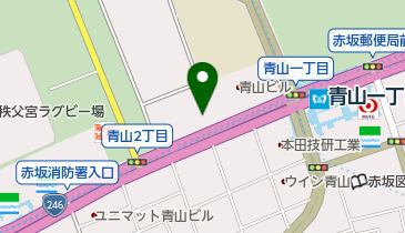 出光リテール販売株式会社東京カンパニー青山中央SSの地図画像