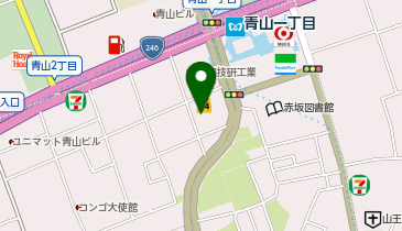 青山一丁目カイロプラクティック院の地図画像