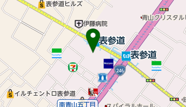 サーブコープ 青山パラシオタワーの地図画像