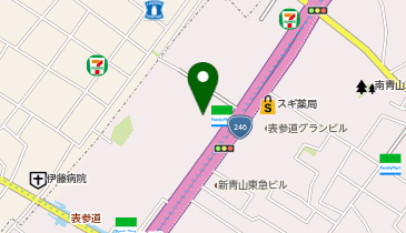 青朋ビル株式会社の地図画像