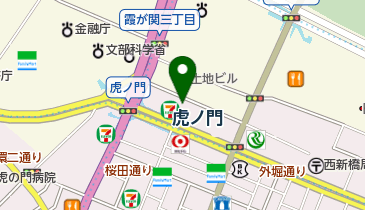 虎ノ門アルシュの地図画像