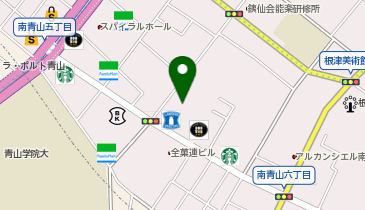 ふくい南青山291の地図画像