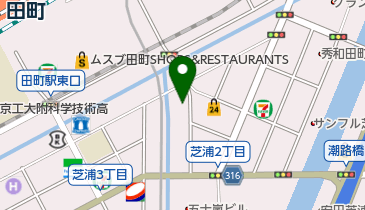 コックフーズ株式会社の地図画像