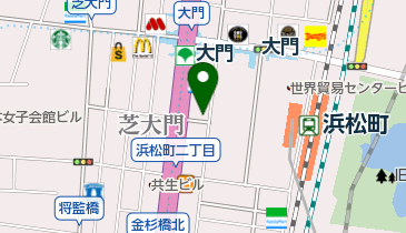 社団法人東京都港区芝歯科医師会の地図画像